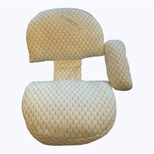 Otenal Pregnancy Pillow - White/Green - Bump and Back Support